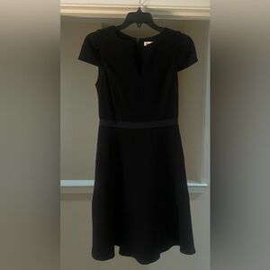 Women’s Rebecca Taylor Textured‎ Black Swing Dress. Size 0.